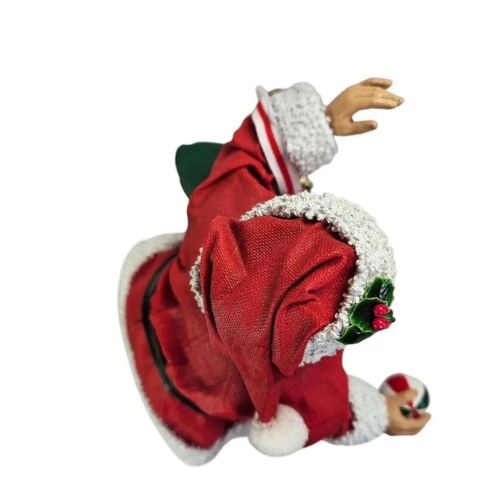 Possible Dreams Clothtique Santa Claus Full Pack Toys‎ Christmas Decor Vtg READ